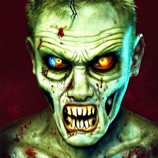 Realistic angry zombie portrait, highly detailed, cinematic - Zombie Apocalypse Survival