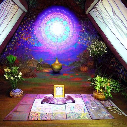 A magical meditation room - Mind Palace
