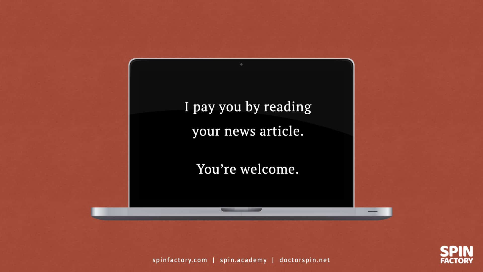 Online News - Paywalls - Doctor Spin - The PR Blog