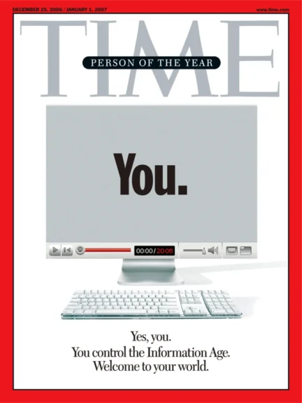 Time Magazine - You - Person of the Year - Cover